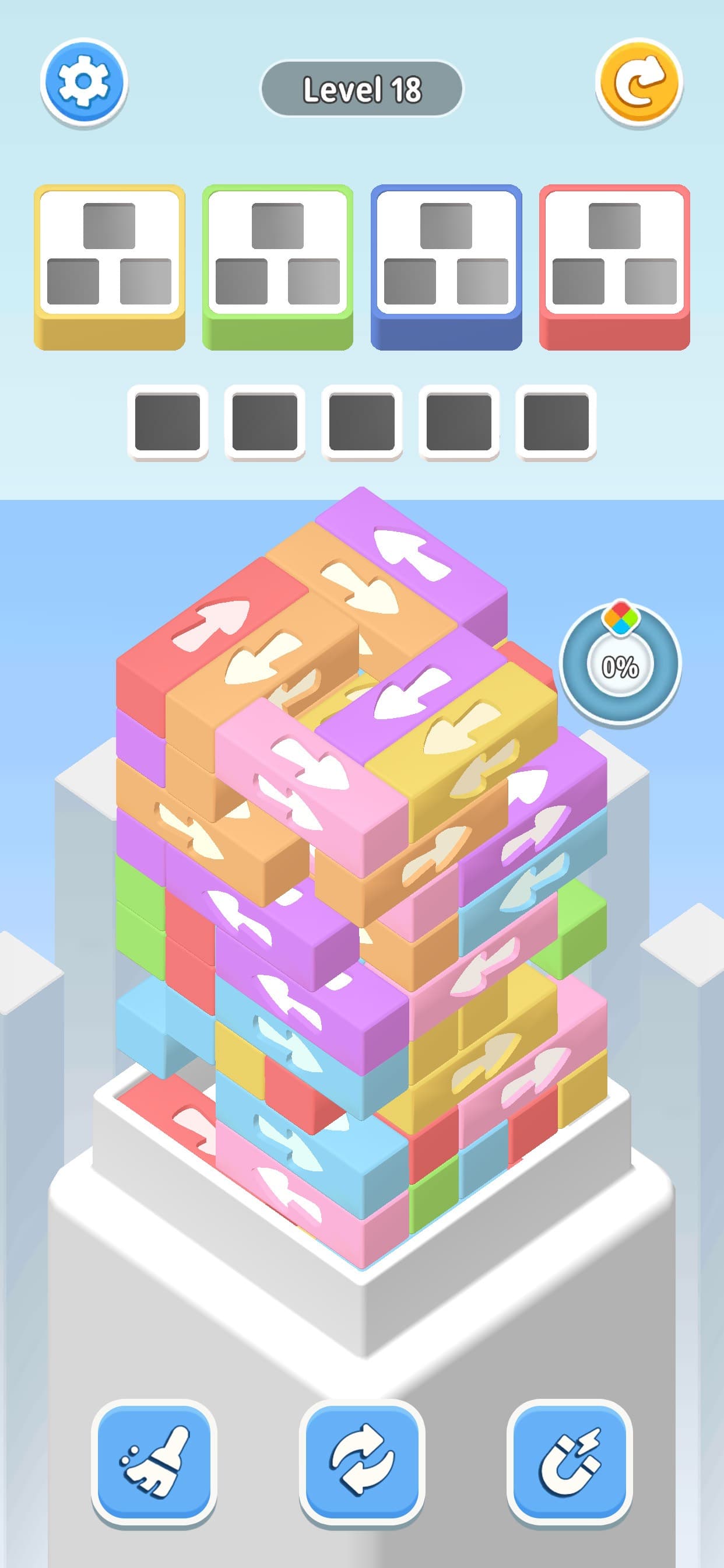 Block Away - Tap It Away 3D screenshot 3 - screenshot