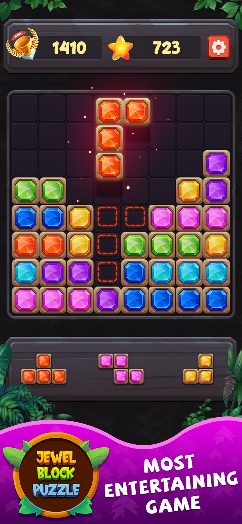 Jewel Block Puzzle Classic screenshot 2 - screenshot