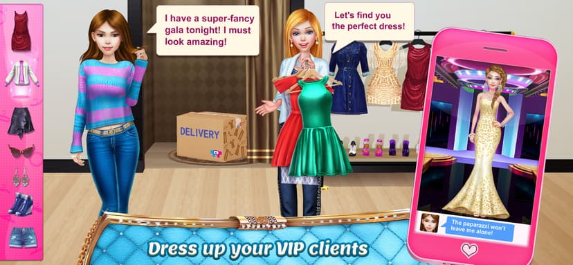 Stylist Girl: Make Me Gorgeous screenshot 2 - screenshot