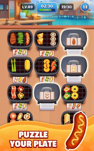 Grill Match - Food Sort Puzzle screenshot 12 - screenshot