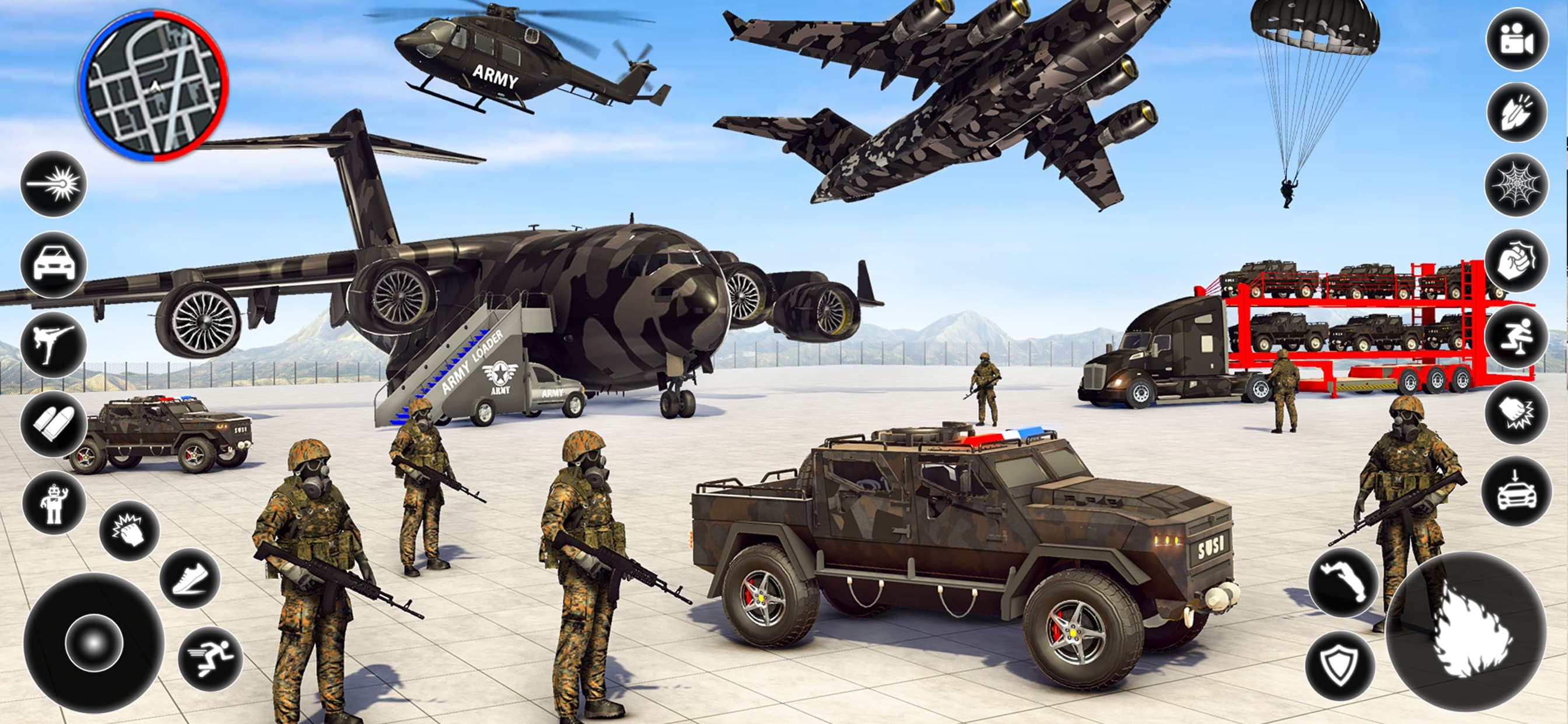 US Army Vehicle Transport Game screenshot 5 - screenshot