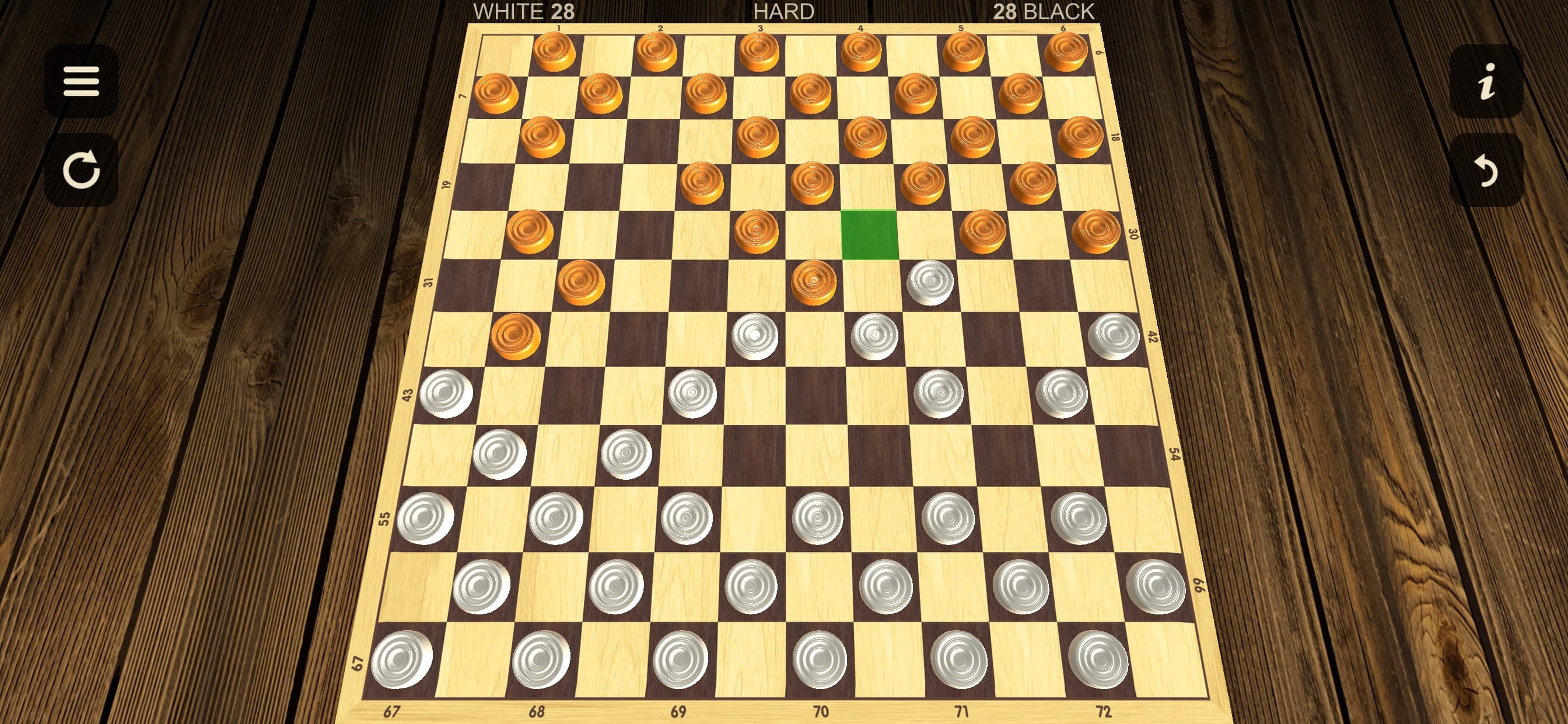Checkers - Two player screenshot 2 - screenshot
