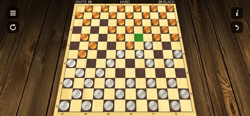 Checkers - Two player screenshot 2 - screenshot