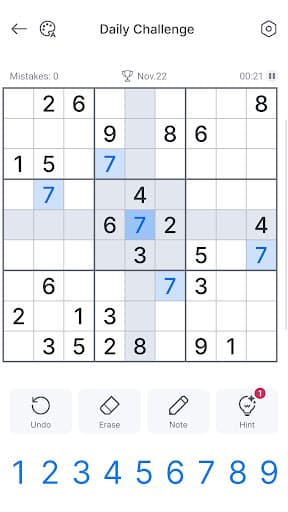 Sudoku - Classic Sudoku Puzzle screenshot 5 - screenshot