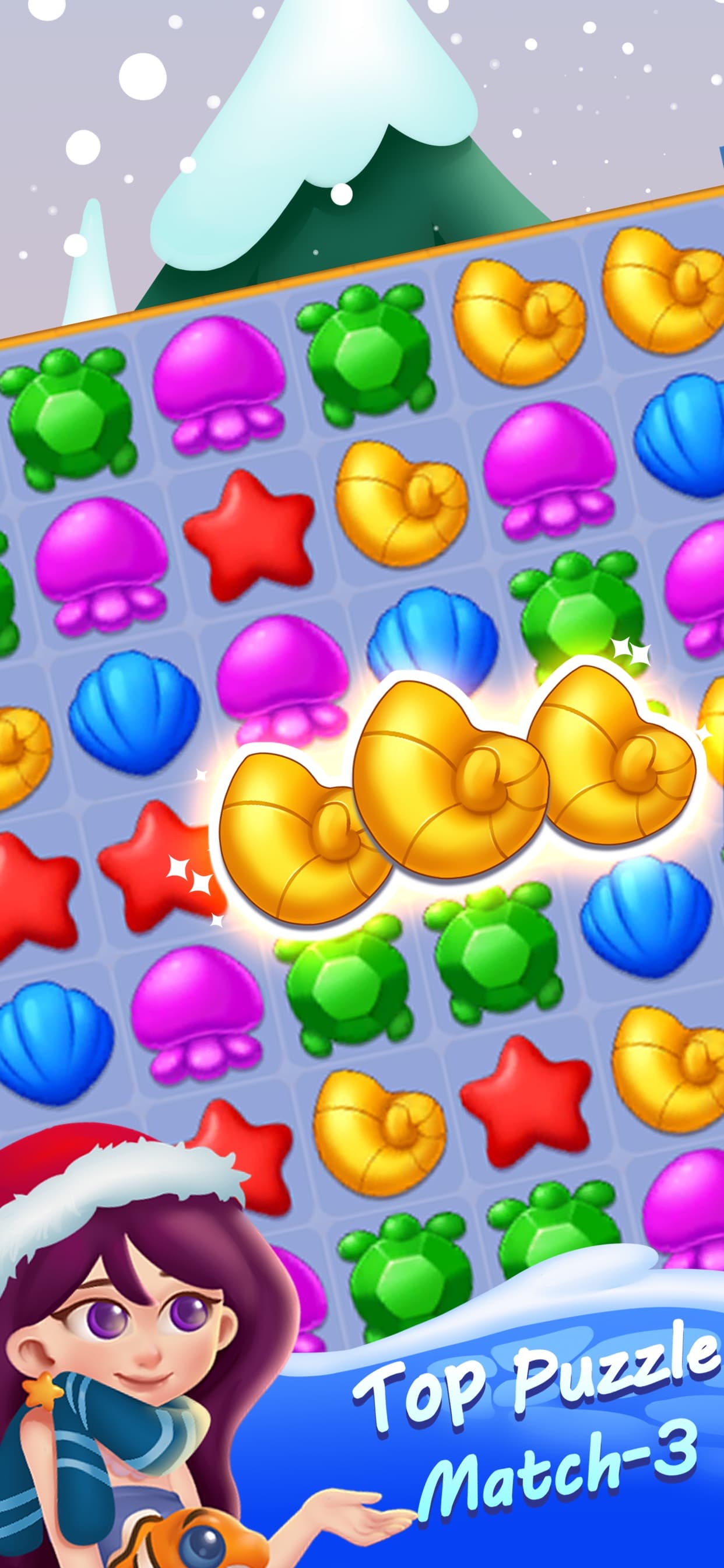 Ocean Puzzle Games-Match 3 screenshot 4 - screenshot