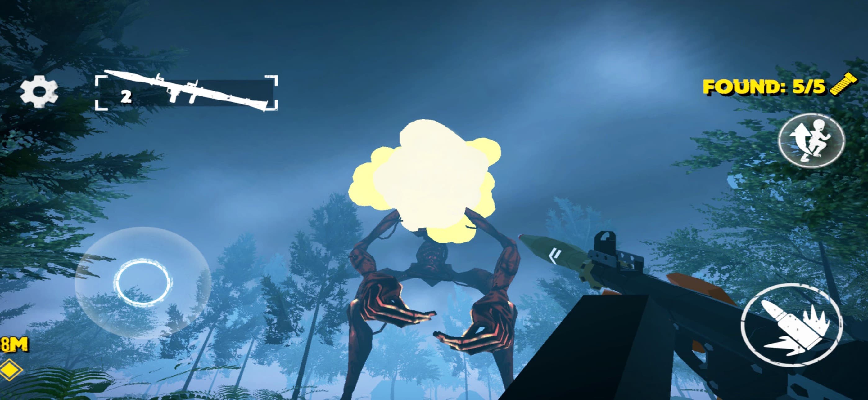 Scary Monster in Horror Forest screenshot 2 - screenshot
