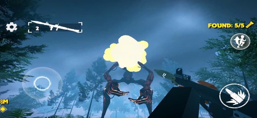 Scary Monster in Horror Forest screenshot 2 - screenshot