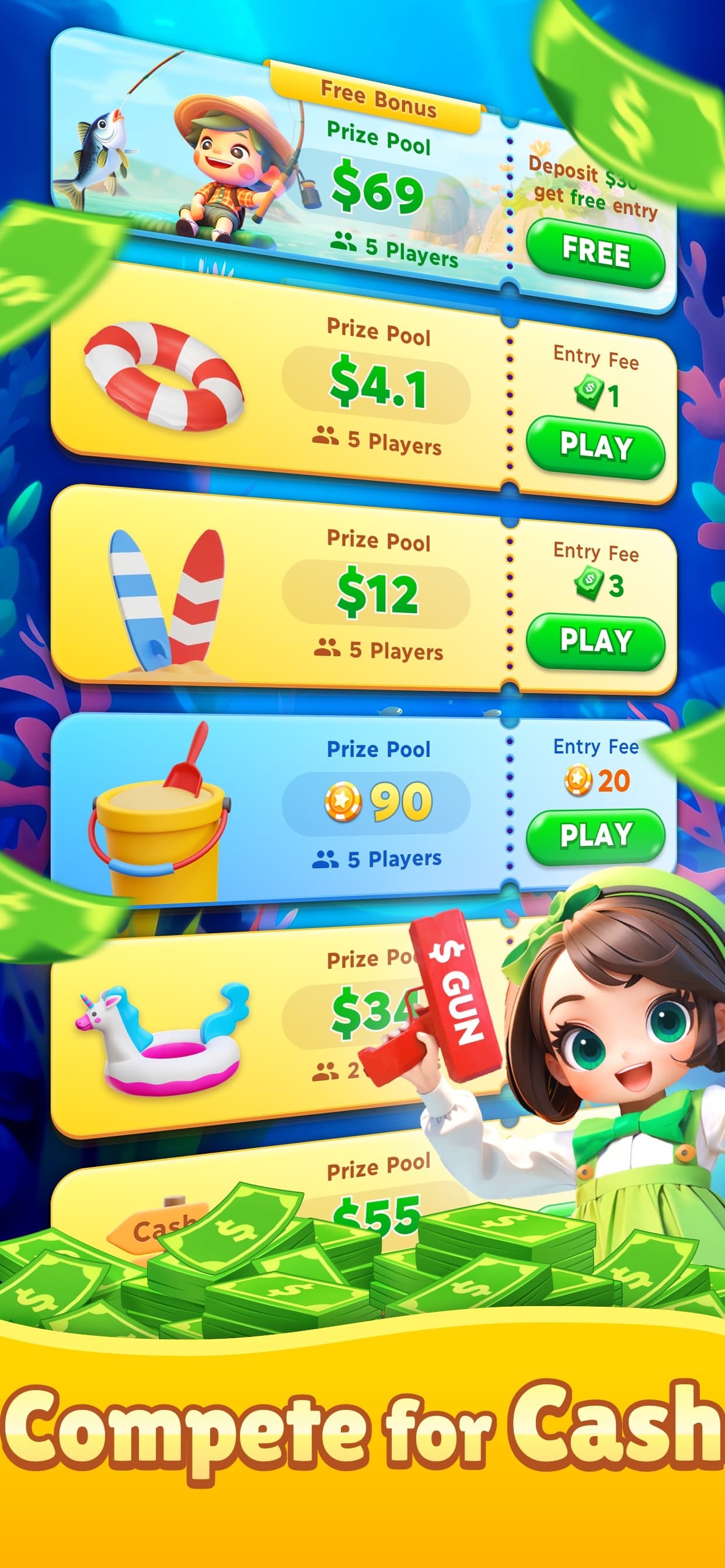 Bubble Bravo -  Win Real Cash screenshot 2 - screenshot