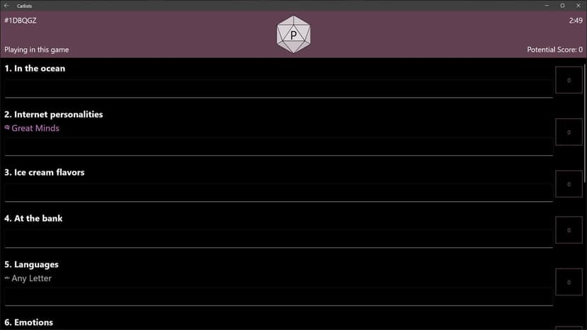Null - screenshot