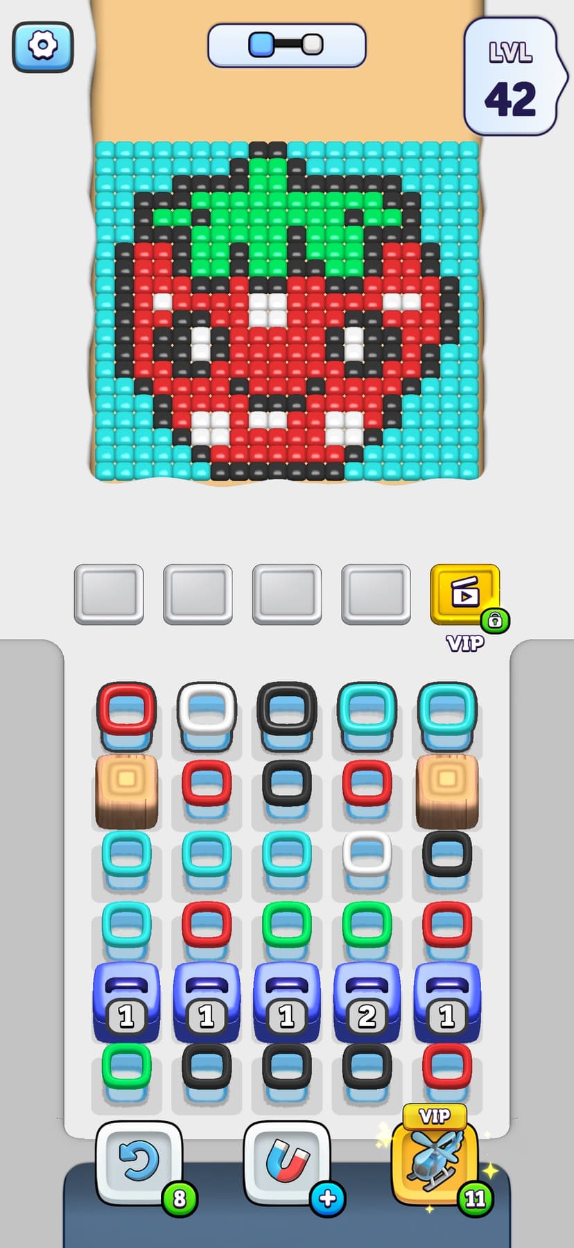 Pixel Sort: Color Sorting Game screenshot 2 - screenshot