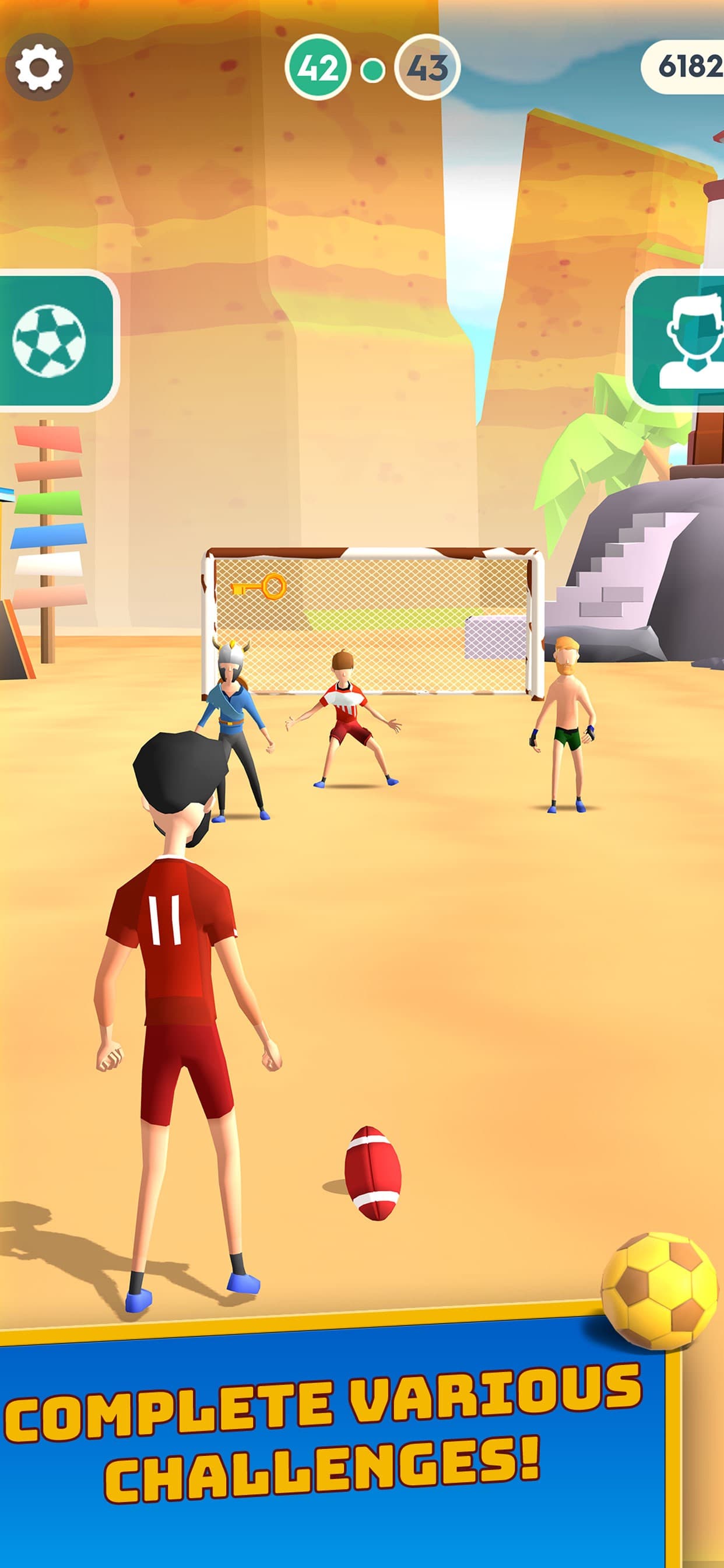 Flick Goal! screenshot 1 - screenshot