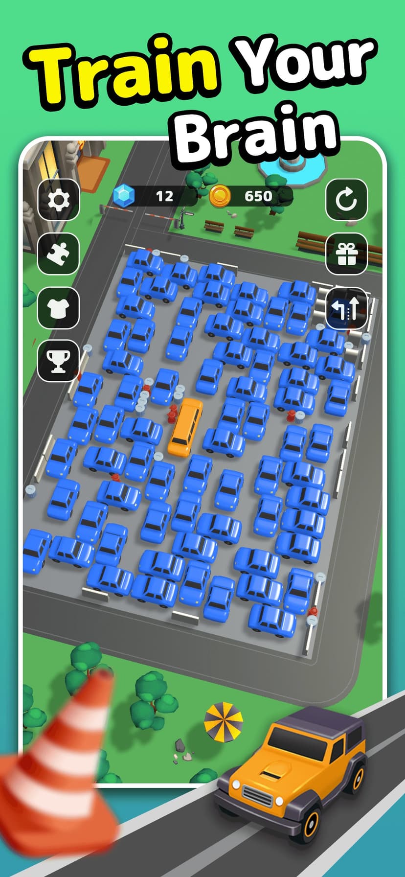 3D Car Game: Parking Jam screenshot 4 - screenshot