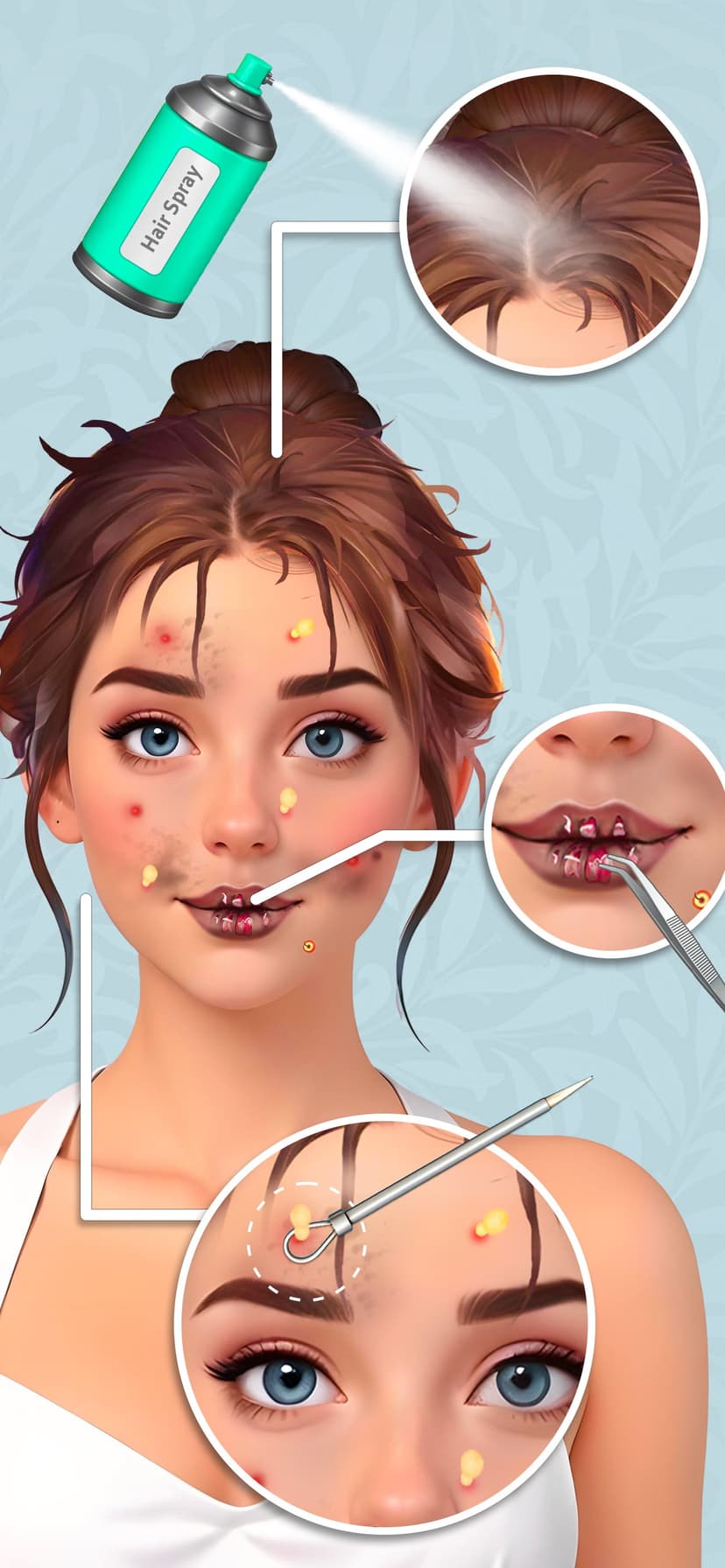 Serenity Skin Glow ASMR Game screenshot 1 - screenshot