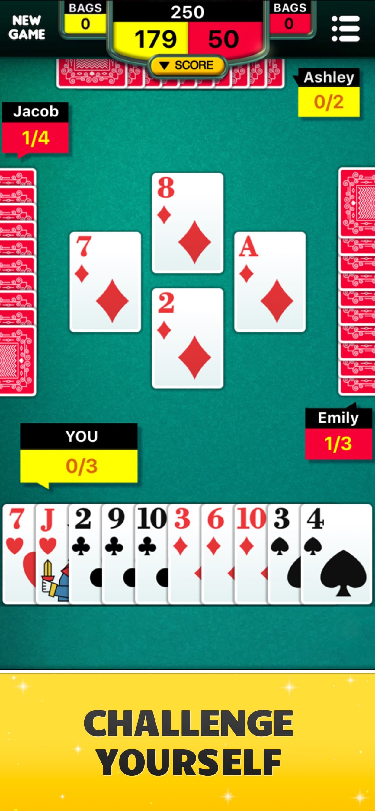 Spades * screenshot 2 - screenshot