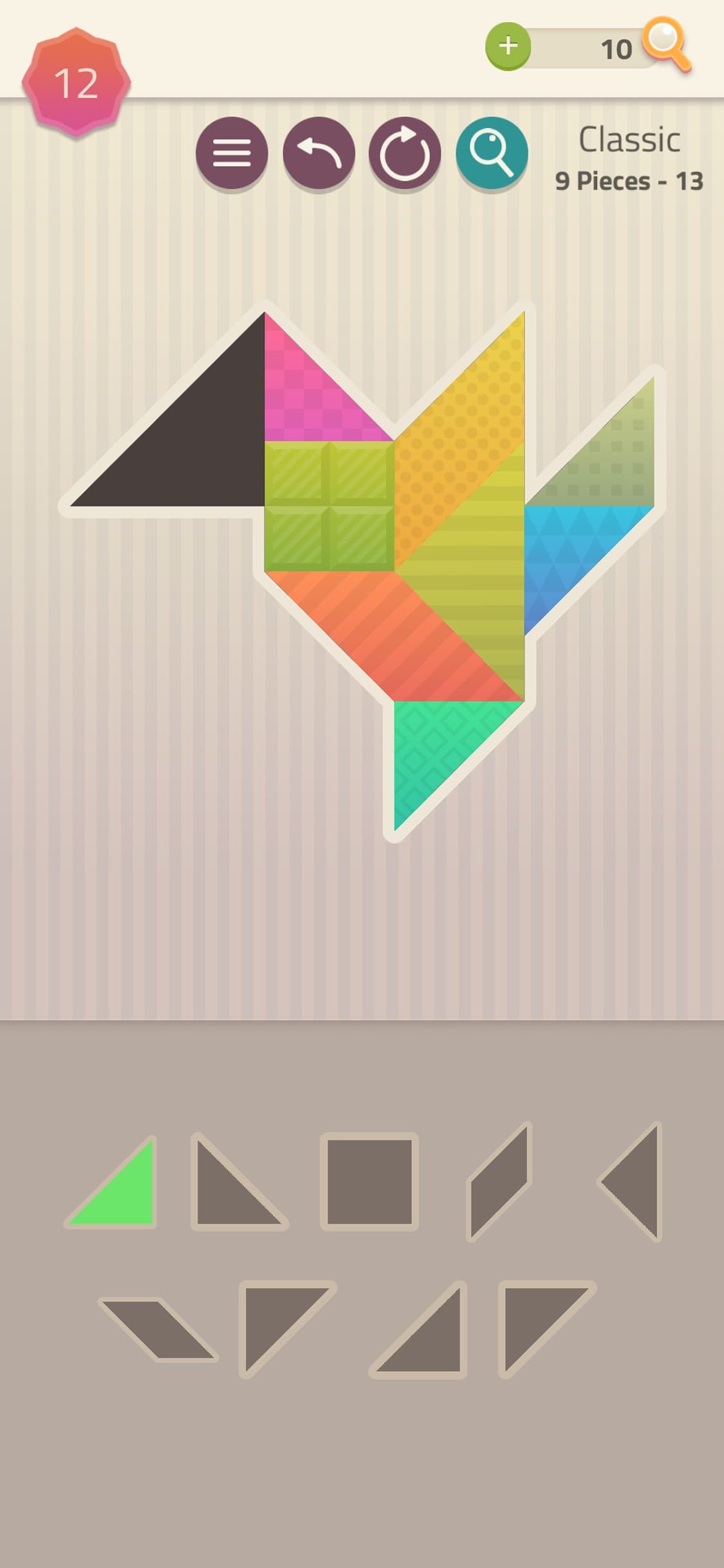 Polygrams - Tangram Puzzles screenshot 3 - screenshot