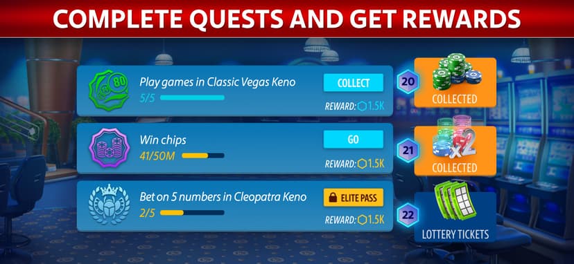 Vegas Keno by Pokerist screenshot 6 - screenshot