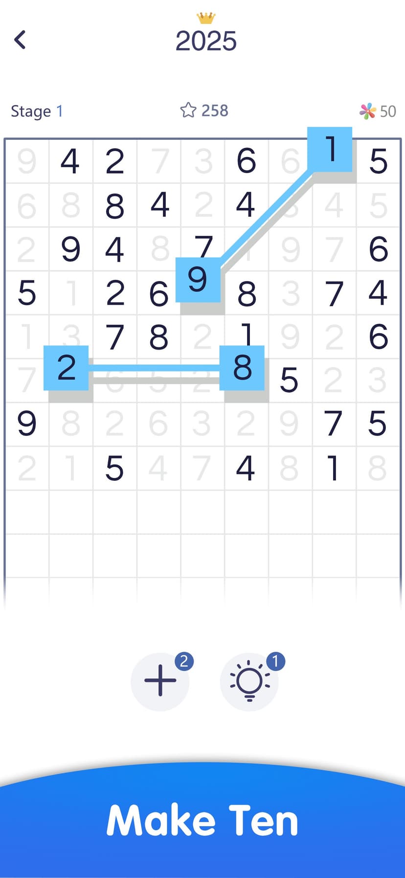 Number Games - Ten & Pair screenshot 1 - screenshot