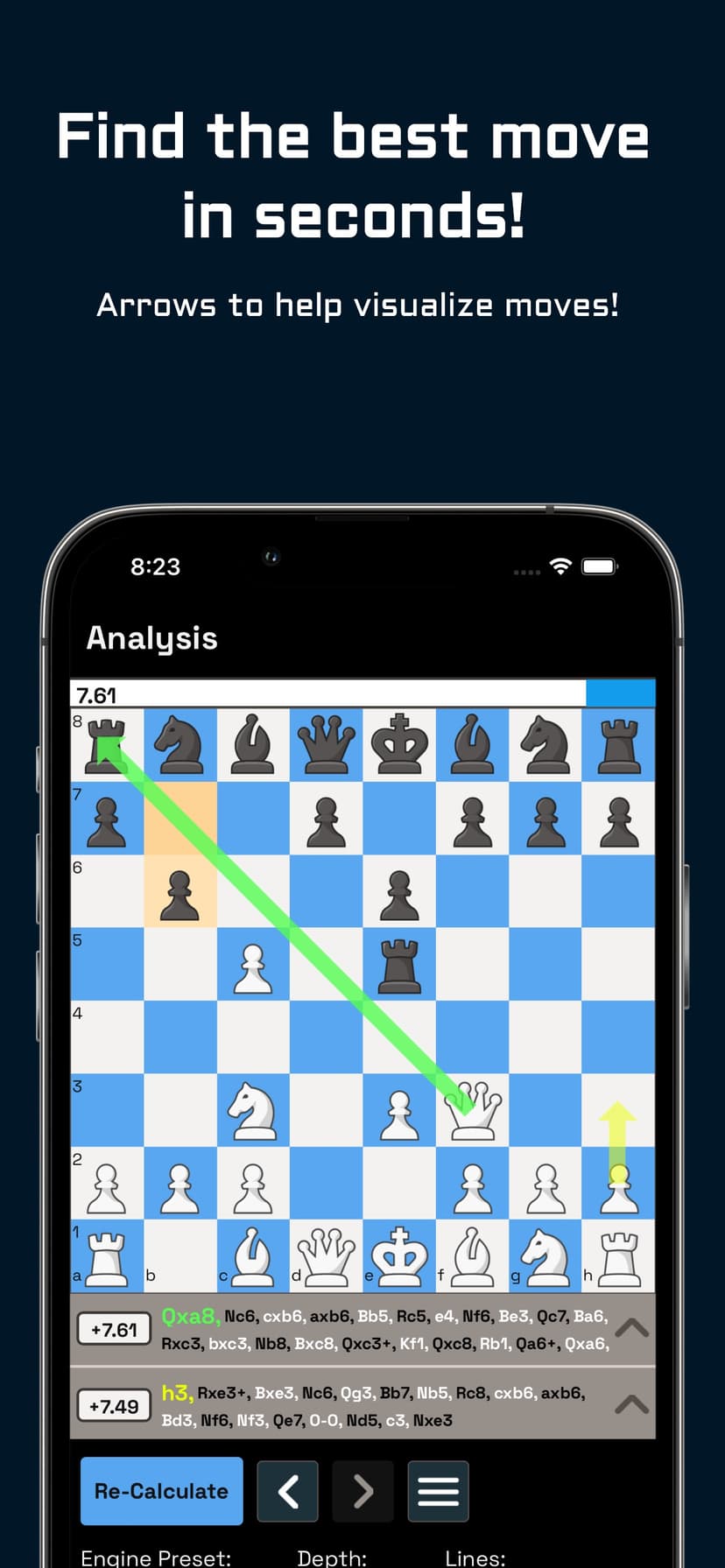 Chess Move - Stockfish Engine screenshot 2 - screenshot