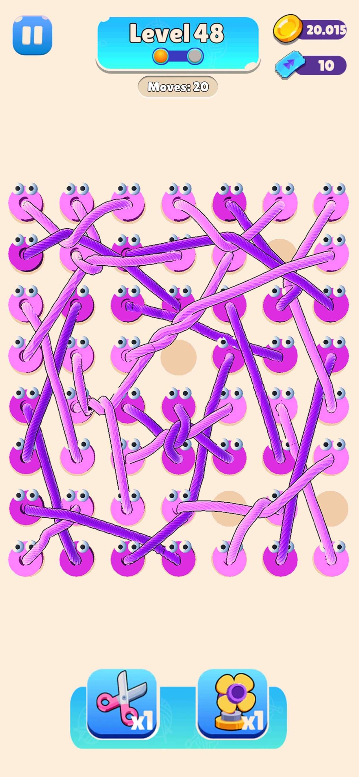 Rope Tangle 3D - Puzzle Game screenshot 5 - screenshot