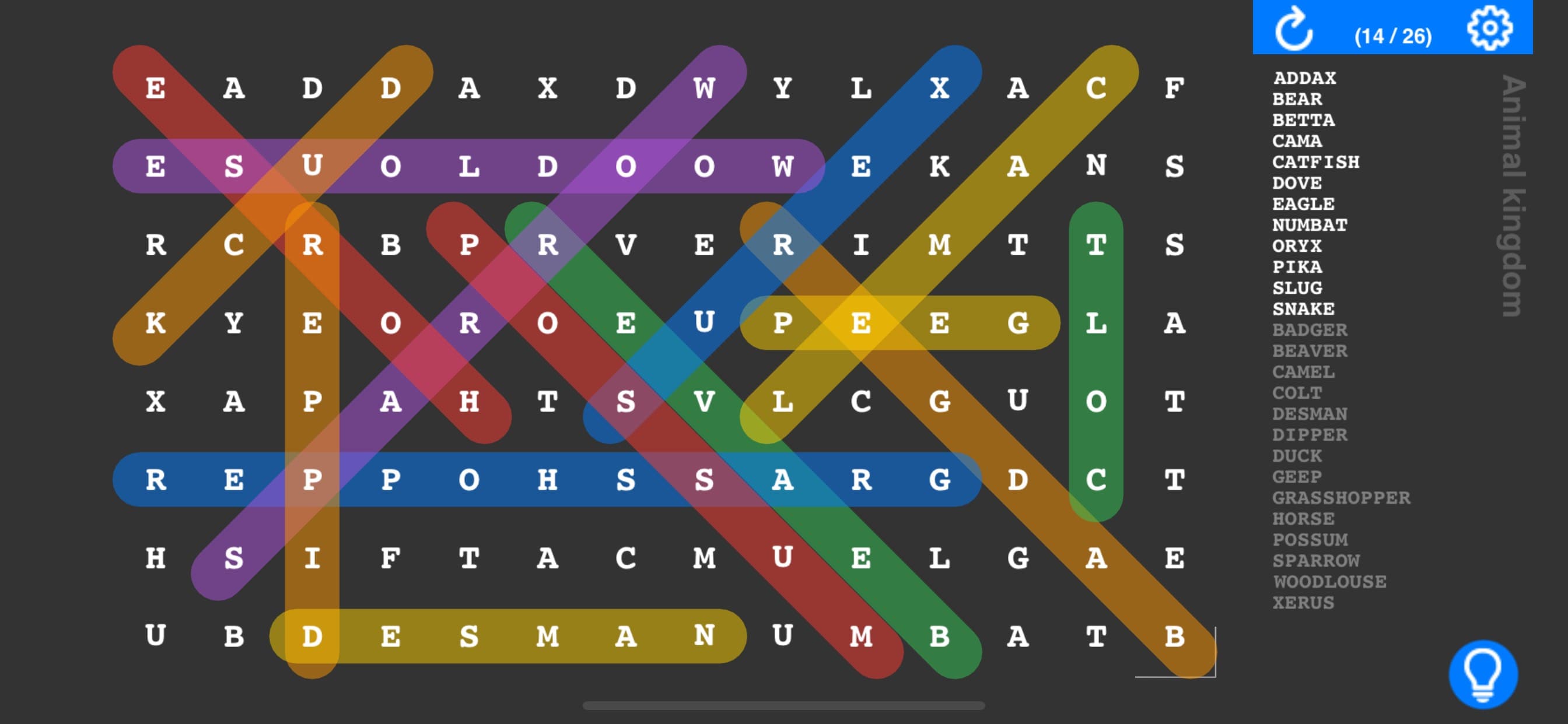 WordsSoup - Word Search Puzzle screenshot 4 - screenshot
