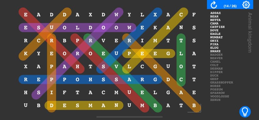 WordsSoup - Word Search Puzzle screenshot 4 - screenshot