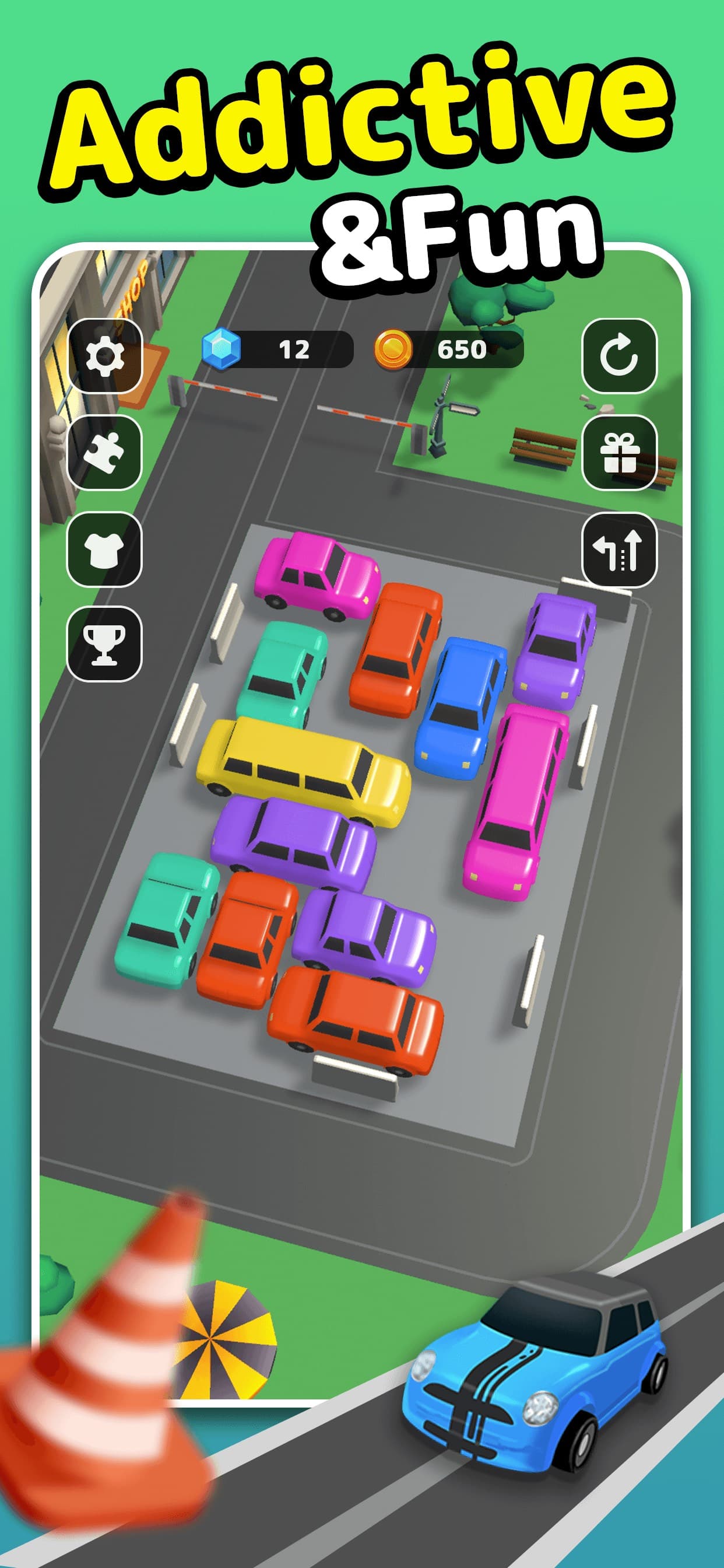 3D Car Game: Parking Jam screenshot 6 - screenshot