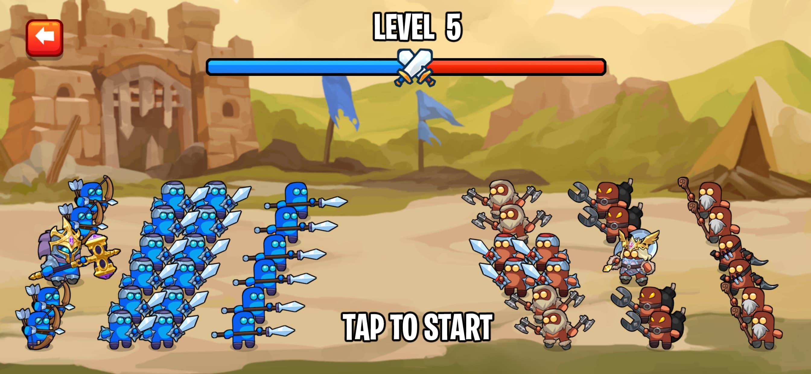 Legions War: Art of Strategy screenshot 1 - screenshot