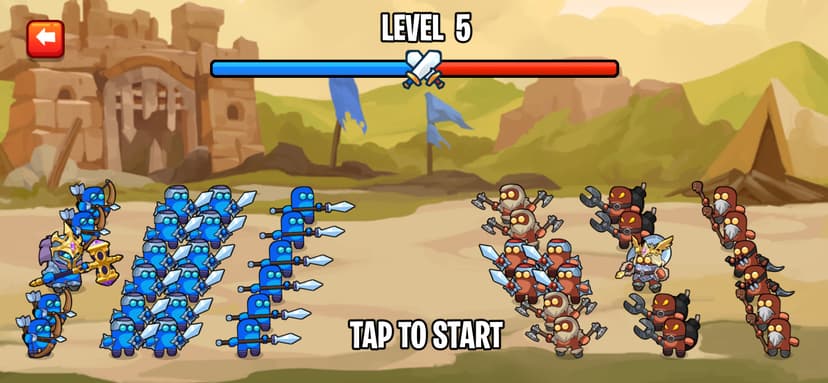 Legions War: Art of Strategy screenshot 1 - screenshot