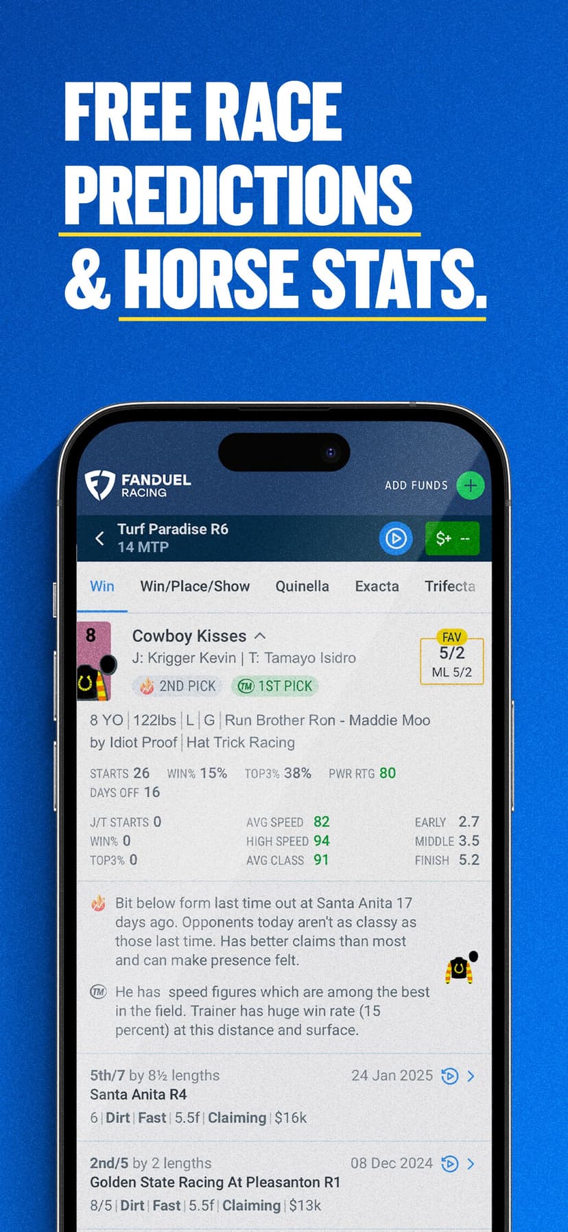 FanDuel Racing - Bet on Horses screenshot 6 - screenshot