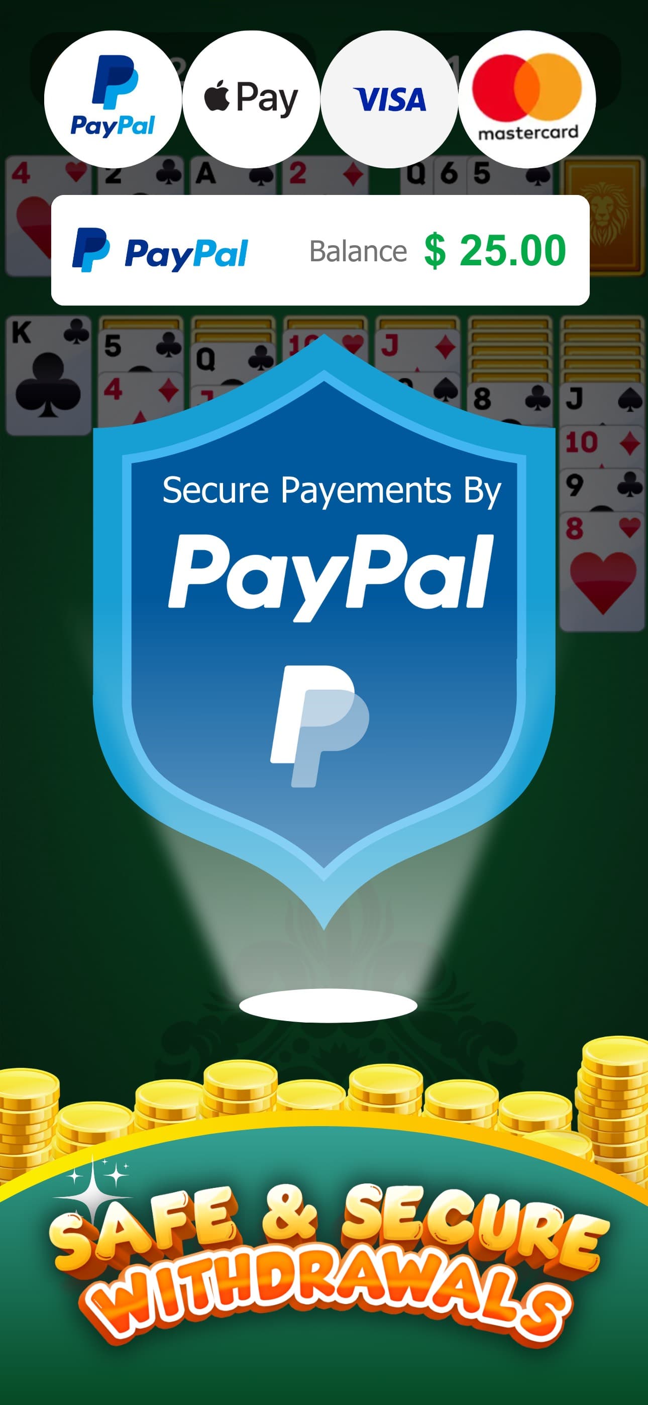 Solitaire Win Real Cash Skillz screenshot 2 - screenshot