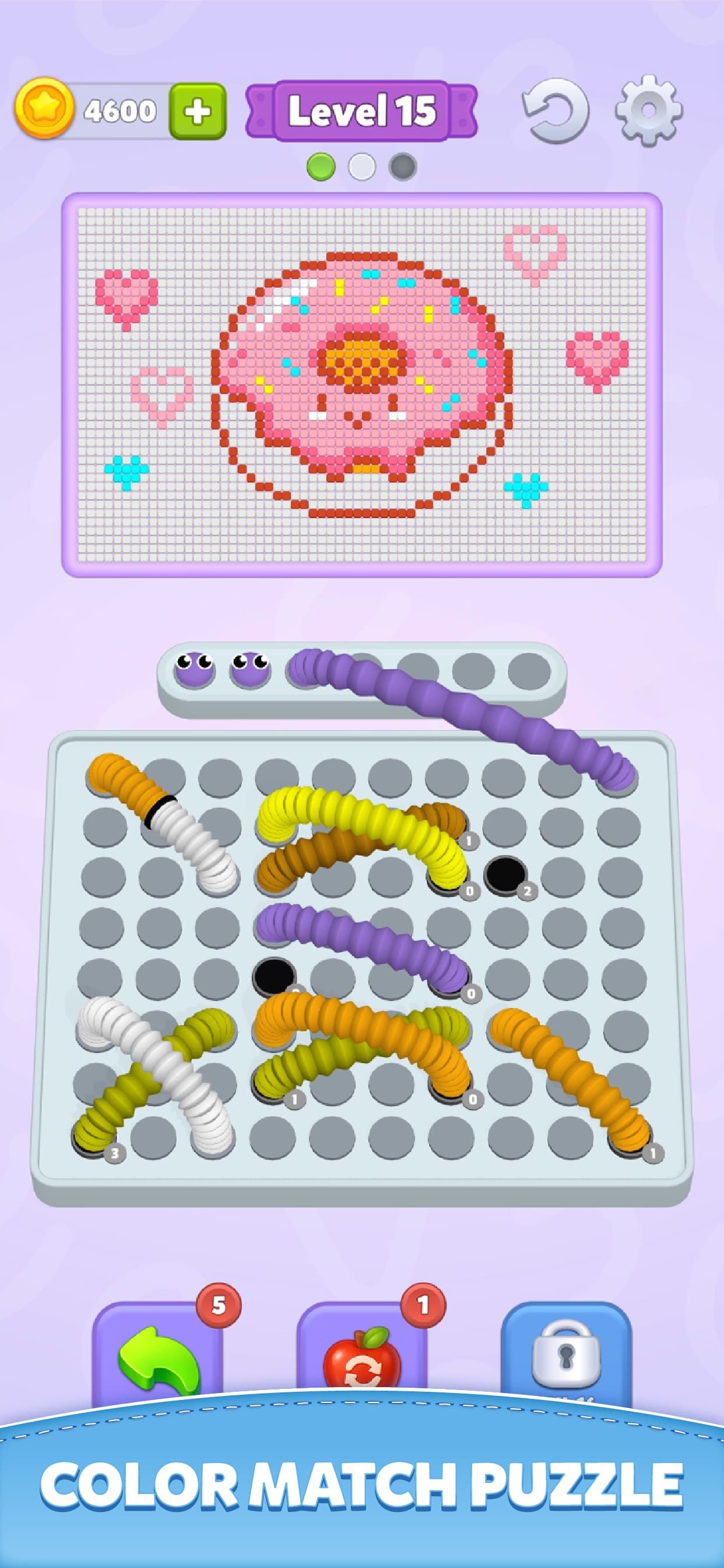 Wiggle Tangle - Thread Puzzle screenshot 3 - screenshot