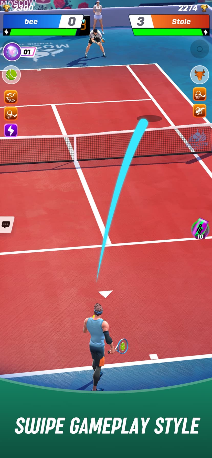 Tennis Clash：Sports Stars Game screenshot 9 - screenshot