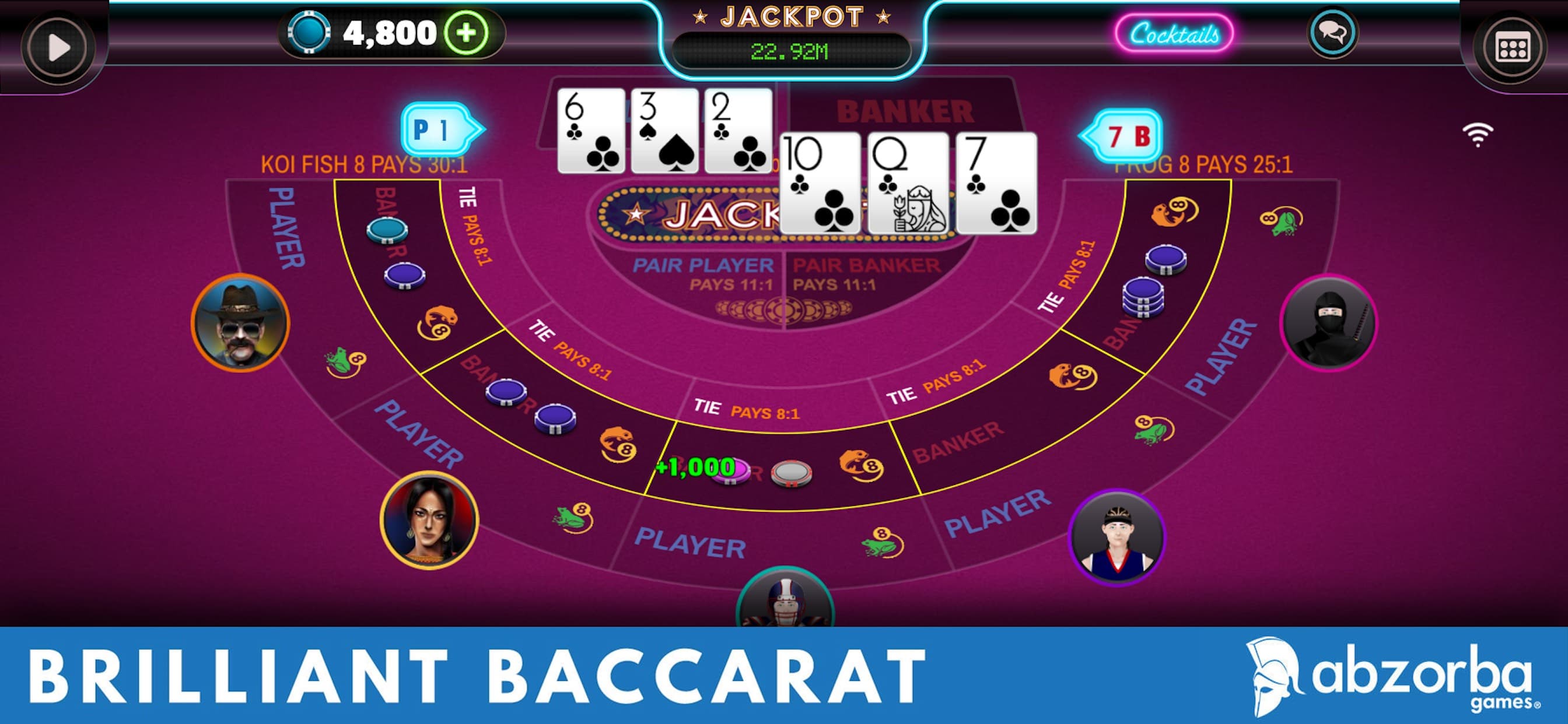 Baccarat Live screenshot 1 - screenshot