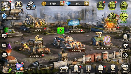 Zombie Strike：last war AFK RPG screenshot 12 - screenshot