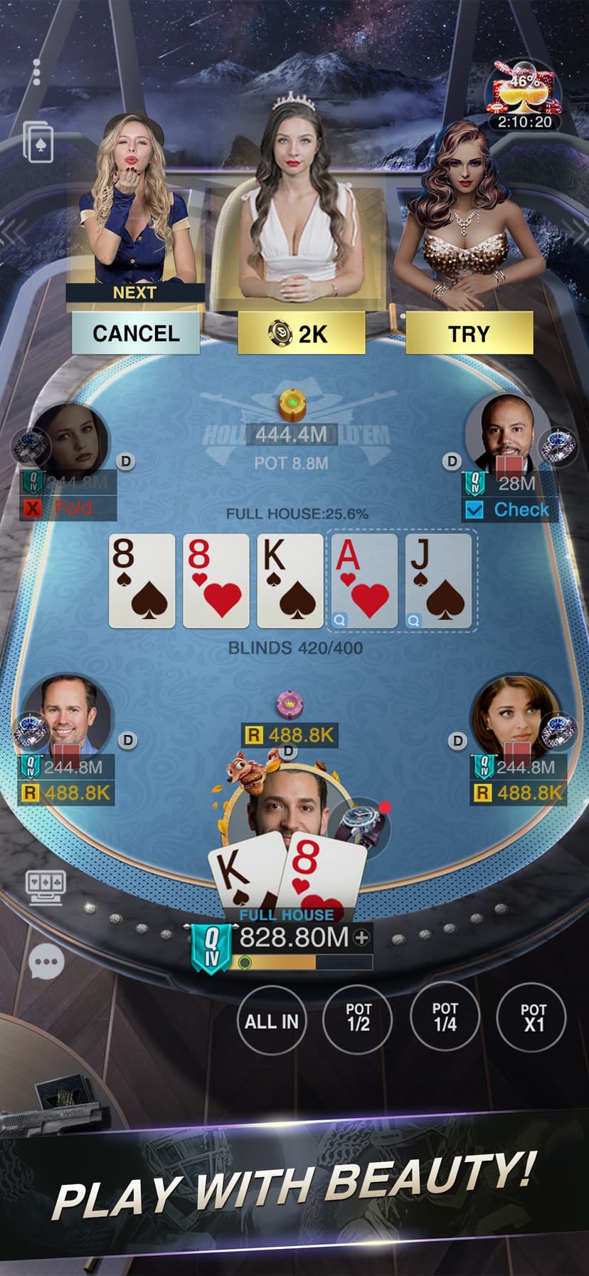 Holdem or Foldem: Texas Poker screenshot 2 - screenshot
