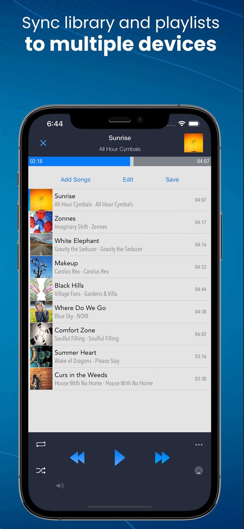 CloudBeats Offline Music screenshot 5 - screenshot