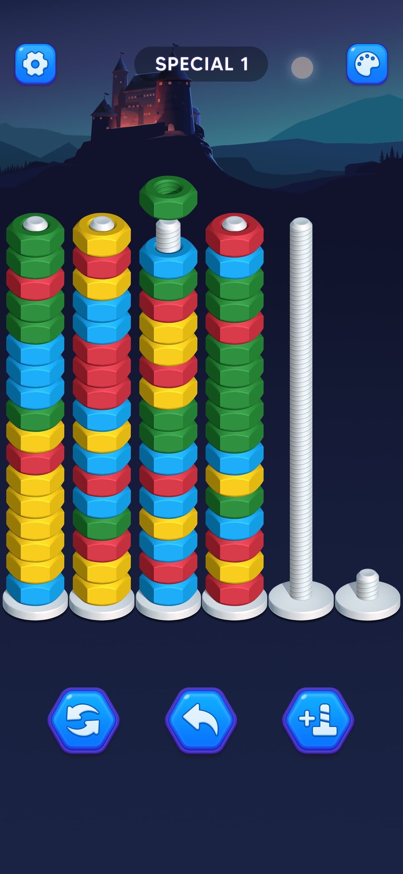 Nut Sort: Sorting Games screenshot 3 - screenshot