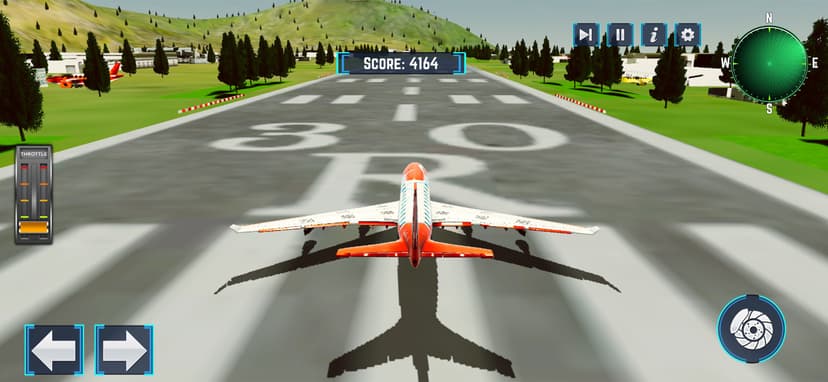 Passenger Airplane Flight Sim screenshot 1 - screenshot