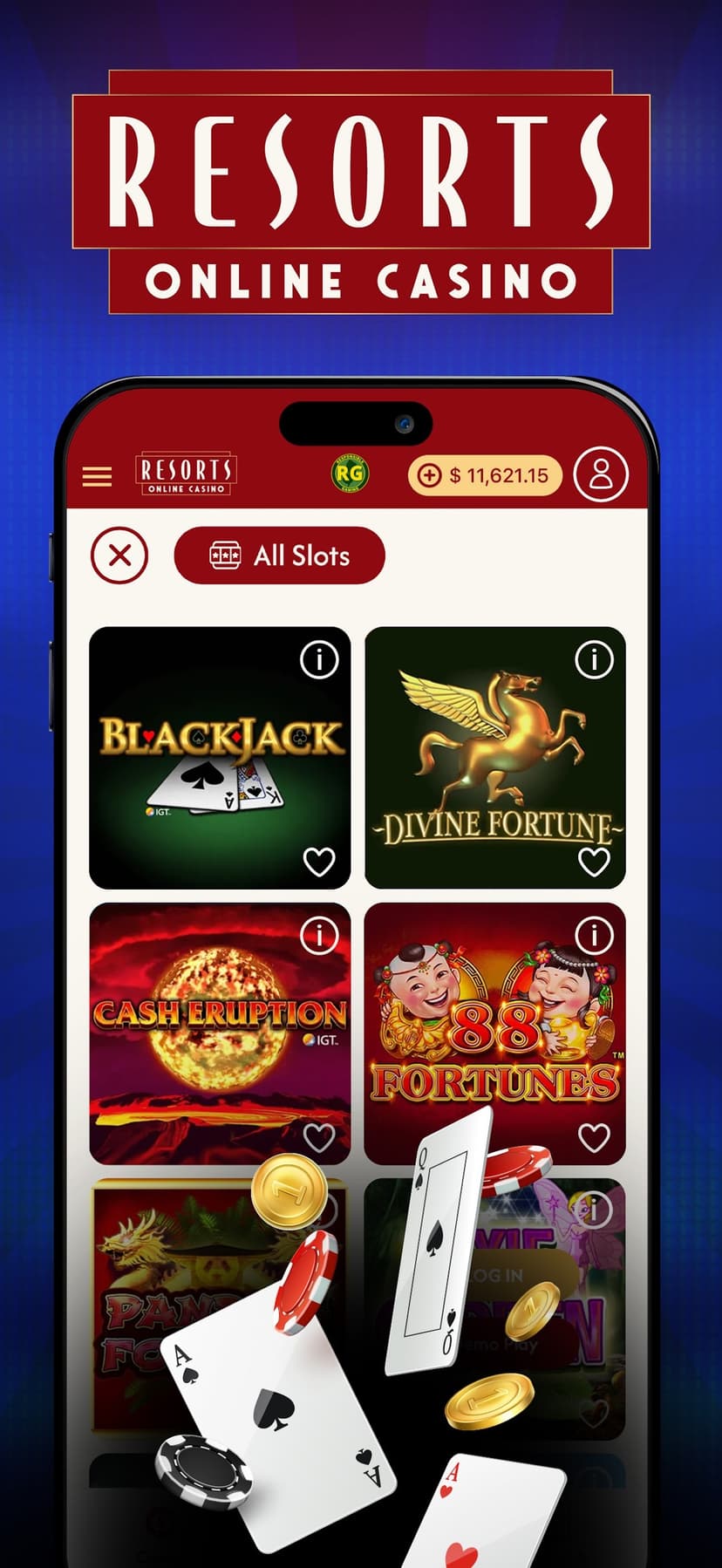 Resorts Casino Online Games screenshot 8 - screenshot