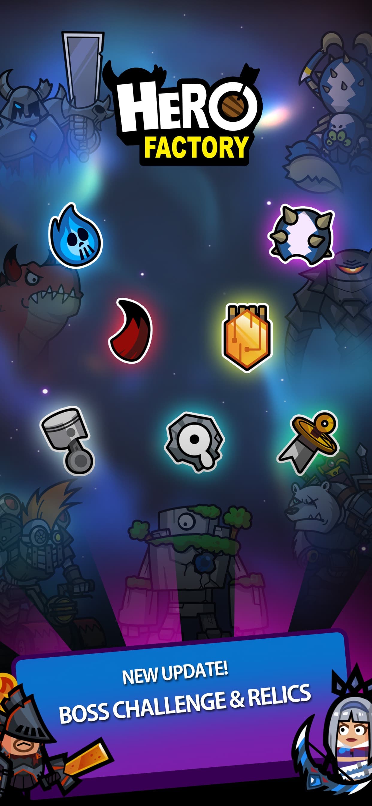 Hero Factory : Idle Tycoon screenshot 1 - screenshot