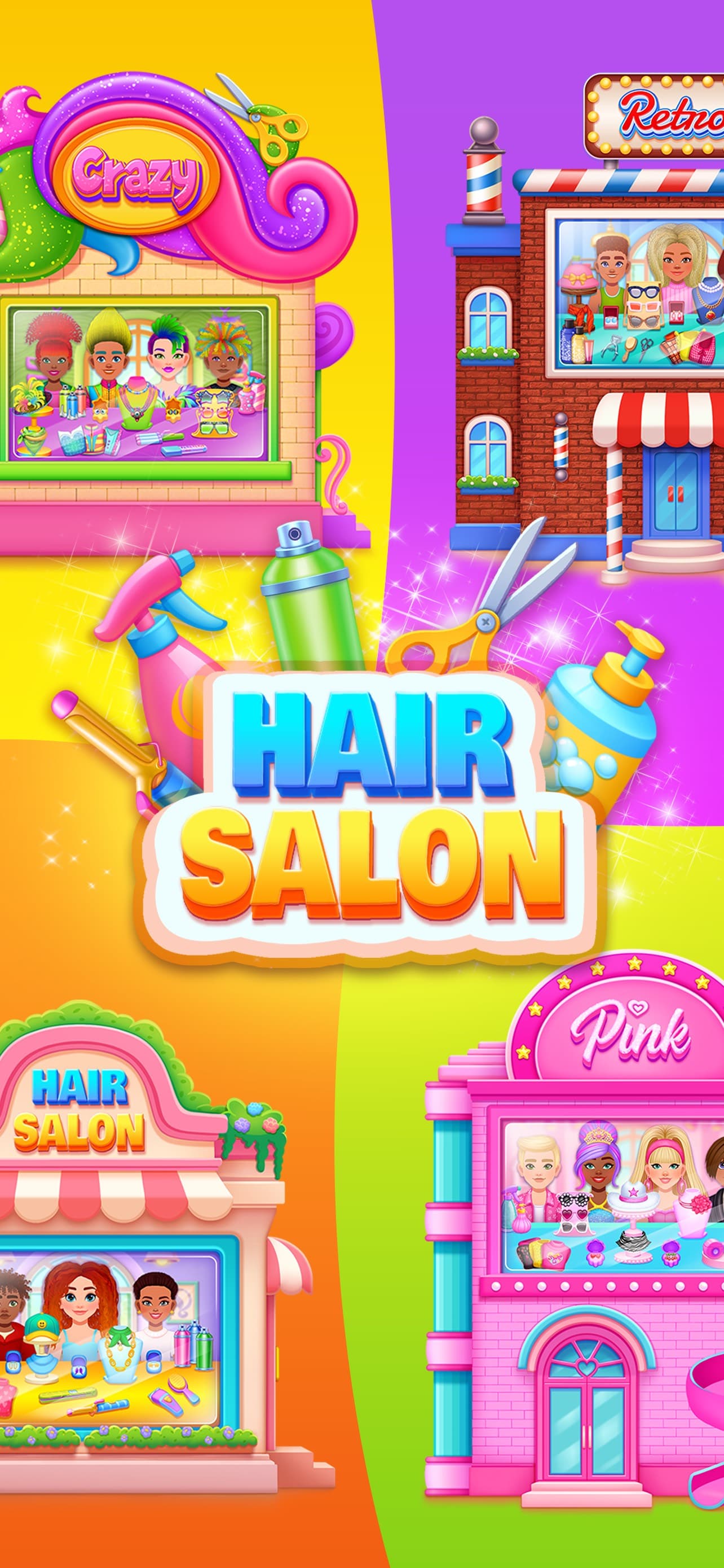Hair Salon Games For Kids screenshot 5 - screenshot