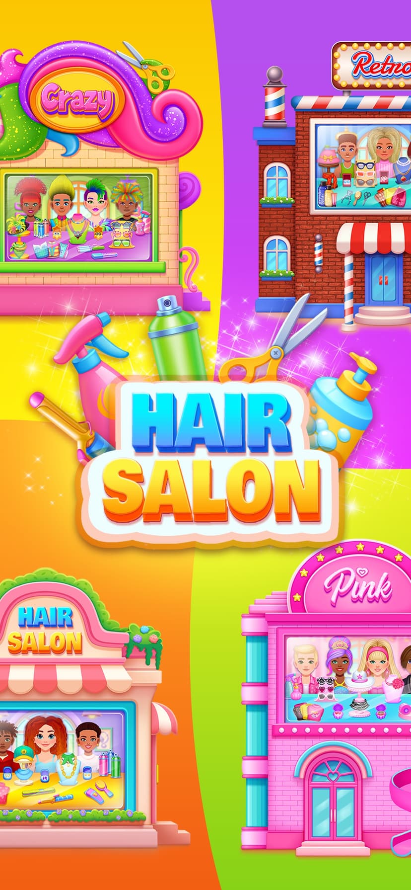 Hair Salon Games For Kids screenshot 5 - screenshot