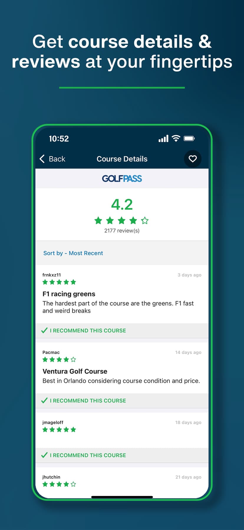 GolfNow Book TeeTimes Golf GPS screenshot 4 - screenshot