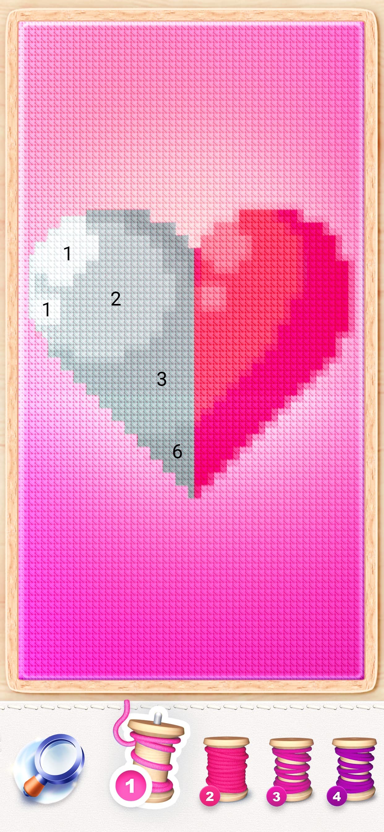 Magic Cross-Stitch: Pixel Art screenshot 4 - screenshot