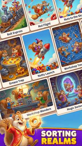 Nut Sort Puzzle: Color Sorting screenshot 7 - screenshot