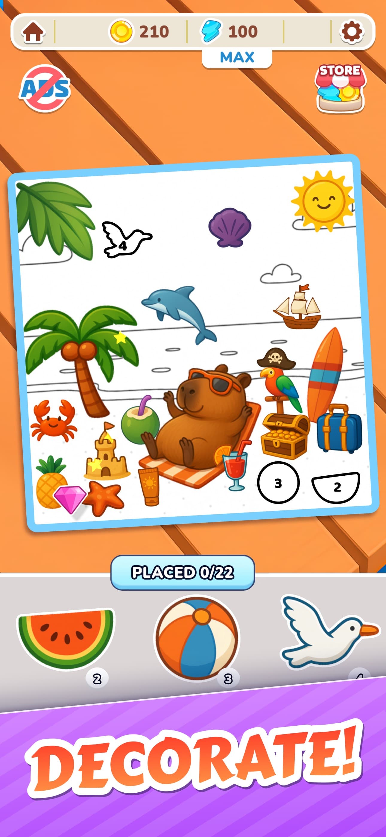 Capybara Puzzle: Sticker Merge screenshot 4 - screenshot