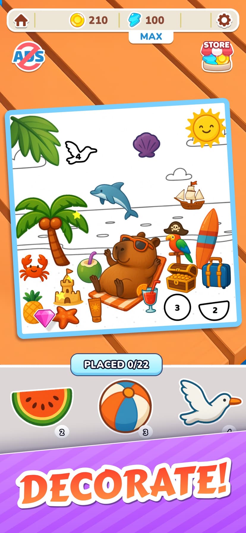 Capybara Puzzle: Sticker Merge screenshot 4 - screenshot
