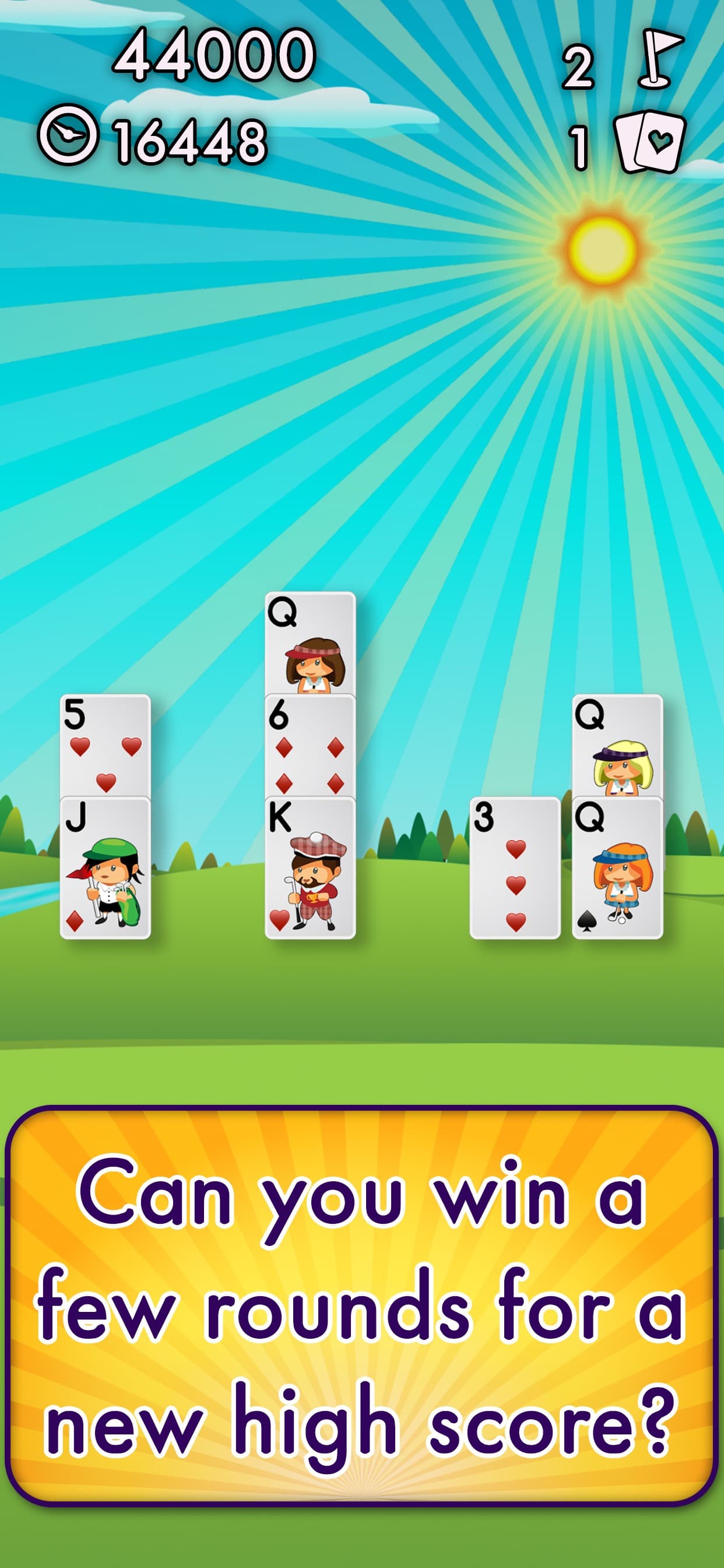 Golf Solitaire Pro! screenshot 4 - screenshot