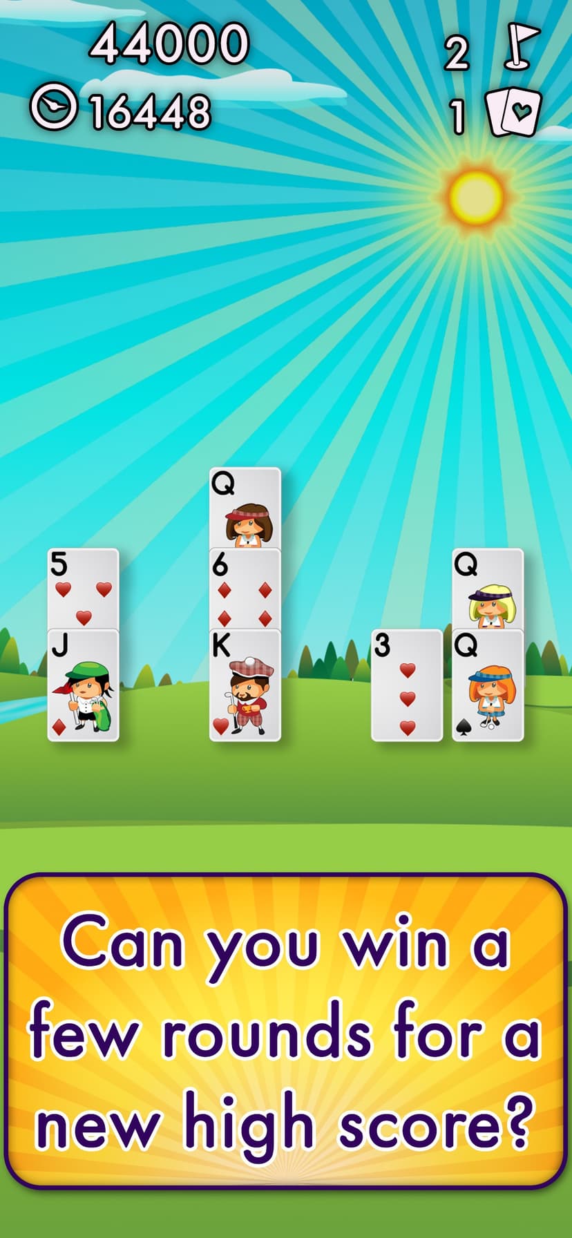 Golf Solitaire Pro! screenshot 4 - screenshot