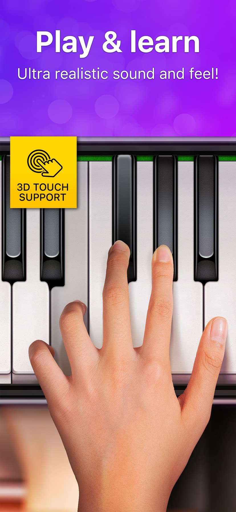 Piano Keyboard & Music Tiles screenshot 1 - screenshot